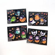 Rolia's 手作 萬聖節 鸚鵡 鳥 水晶轉印貼