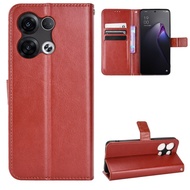 For OPPO Reno8 5G Case Wallet PU Leather Back Cover Casing OPPO Reno 8 5G Phone Case Flip