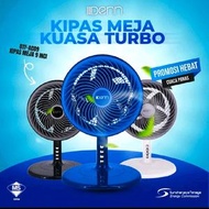 Denn Table Fan Circular Turbo Powerful Fan 5 Blade 9 Inch 90W AC09