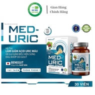 Gout MED Tablets - uric MED Stand, Support To Reduce uric acid, Swelling And Pain Caused By gout Box