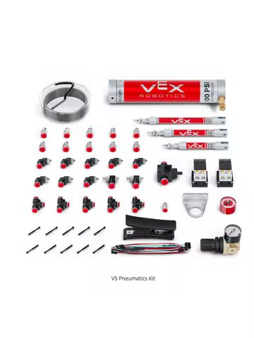 V5 VEX 123 IQ EXP GOPneumatic Cylinder Air Tank 200mLAir Pressure GaugeAir Pressure Regulator Air Pr