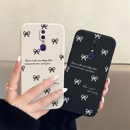 Phone Case For OPPO F11 F9 F7 F29 F11Pro F29Pro F17 F19 F23 Bow-knot Slim Full-Edge Matte Case for G