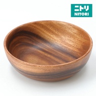 NITORI Acacia Bowl 19CM (19 x 19 x 6.4cm)