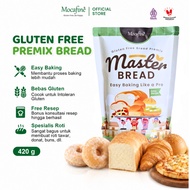 MOCAFINE Gluten Free BREAD FLOUR by Rumah Mocaf - Gluten Free BREAD Premix - No Preservatives - Hala