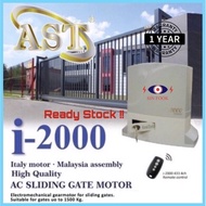 AutoGate AST Sliding AC i-2000 Italy Technology Motor Only