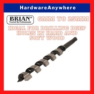 SDS+ Shank Wood Drill Bit / Auger Drill Bit For Drilling on Wood and Plastic Materials [6mm to 25mm]