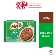 NESTLE MILO Milk Biscuit Multipack (6x24g)