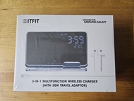 ITFIT by Samsung C&T 三合一多功能無線充電板 (包括30W旅行充電器)