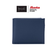 Bata Prive DEAN BI-FOLD WALLET กระเป๋าสตางค์ผู้ชาย สีน้ำเงิน รหัส 9019514