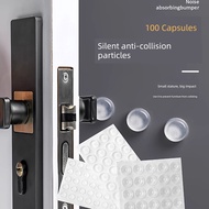 door stopper for main door door stopper Door Handle Anti-collision Sticker Silicone Mat Refrigerator