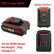 2988VF/1688VF/988VF/588VF/188VF Large Capacity Lithium Battery 59800mAH Makita Socket Impact Drill G