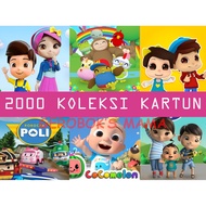 [Pendrive Video USB] 2000 Koleksi Pembelajaran & Hiburan Kanak² Terkini