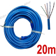 DÂY MẠNG CAT6 Bấm Sẵn 2 đầu 10m 15m 20m 25m 30m 35m 40m 45m 50m - Dây Cáp mạng lan