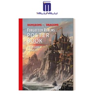 Dungeons & Dragons Forgotten Realms Poster Book Paperback by Dungeons & Dragons Original English boo