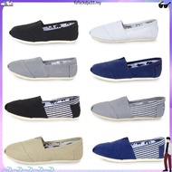 Toms Thomas Shoes Denim Shoes Pure Color Flat kasut Casual Couple loafer Toms Shoes Slip on Shoes