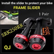 QJMOTOR SRK250RR FRAME SLIDER CNC PROTECTION ACCESSORIES (1PAIR)