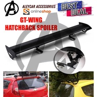 Adjustable Aluminum Hatchback Spoiler GT WING Style