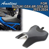 สำหรับ GSX-8R Suzuki GSX-8S 2023 2024เบาะที่นั่งคนขับ GSX8R/8S เบาะรถจักรยานยนต์แผ่นป้องกัน AMT