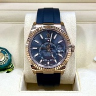 2021年 Rolex Sky-Dweller 326235 停產 玫瑰金天行者