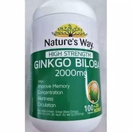 Ginko BILOBA SUPPLEMENT BRAIN AND RICH NUTRITION SUPPLEMENT!!