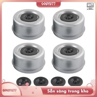 [gouyu77] Trailer Axle RV Bearing Dust Cap 2.72" Trailer Axle Wheel Hubs Traile