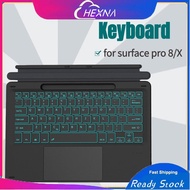 Wireless Bluetooth Keyboard for Microsoft Surface Pro 11 2024 10/Pro 8/Pro 9/Pro X with Touchpad 7 C