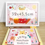 108 pcs Puzzle Frame 32x45.5 cm - TOi OHSOME 45.5x32 Jigsaw Puzzle Frame - Minimalist Poster Photo F