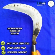 Arit pengaritan baja isen tembus lapis 3 tersedia sarung