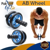 AB WHEEL - Ab roller double wheel / Alat bantu Olahraga Gym 1 Set