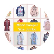 ~[Dijual] Johanna Batik - Mix Motif Campuran Blouse/Tunik Size Jumbo