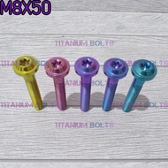 Umbrella Bolt Titanium Bolt M8x50 Titanium GR5 Original