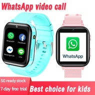 WhatsApp 4G Smart Watch Phone for Kids with WIFI GPS Tracker Voice Calls