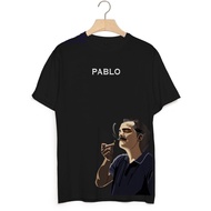 Men's Distro T-Shirts With PABLO SMOKING Motifs/Unisex Shirts For Men And Women/Cool Men's T-ShirtsS