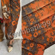 DobbY Baron ATBM Silk Kamen Fabric + Soft Premium Dobby Shawl with Yellow Kasuari Motif