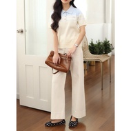 LIN CLOSET [QDL225] Korean style 9-INCH straight-leg jeans - JANUARY COLLECTION