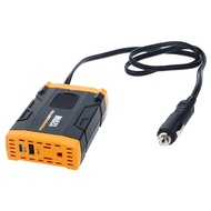 PWD120 120 Watt Power Inverter Slim 12v DC to 110v AC with Outlet and 2 USB Ports PowerDrive PWD120 