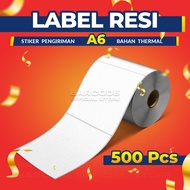 Thermal Sticker Label 100x150mm / 100x150 / 100 x 150 mm A6 Contents 500 Pcs