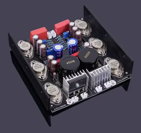 Deluxe HD1969 Class A Amplifier Board with Gold-sealed Transistors, Gold-plated PCB, Ultra Low Noise