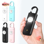 BEAUTY Personal Alarm Safety Keychain, Portable Panic Security Emergency LED Torch Keyring, Keychain