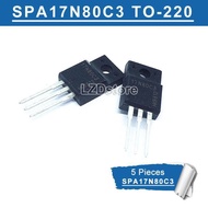 5pcs SPA17N80C3 TO-220F 17N80C3 TO-220 17N80 MOSFET Power Transisitor new original