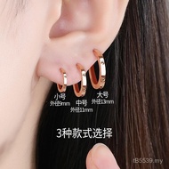 Earrings Circle Silver Earrings Earrings Small Earrings Men Women Rose Gold Earrings 925 Earrings Co