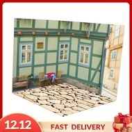 Gispark ฉากหลัง1:12ของ Diorama ที่จัดการแสดงฉากสำหรับตุ๊กตาหุ่นแอ็คชั่นรถ Diecast ฉากของเล่นรถ