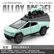 Tesla Pickup Truck Model Alloy Car Model Boys Simulation Childrens New Detachable RV Toy Car Model C