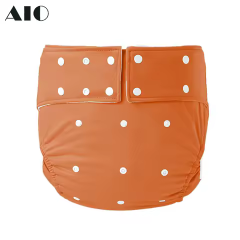 AIO Unisex Adjustable Adult Incontinence Pants - Easy-Wear Waterproof Washable Cloth Diapers | Cloth