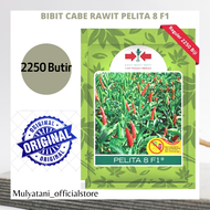 Bibit Benih Unggulan Cabe Cabai Rawit Pelita 8 F1 Isi 2250 Butir Original Cap Panah Merah