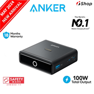 Anker Prime Charging Base 100W Fast Charging with 4 Ports GaN Charger for Anker Prime Power Bank Compatible with Prime Powerbanks (A1902)