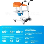 Promo Kursi Roda Lansia Multifungsi Bab dan Mandi