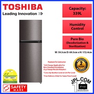 Toshiba 339L 2 Door Fridge GR-RT468WE-PMX(37)