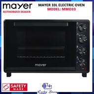 MAYER MMO33 33L ELECTRIC OVEN, 5 DIFFERENT FUNCTIONS, CERAMIC COATING CAVITY WALL,1600W, 1 YEAR WARRANTY