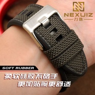 Watch Strap Dissai Nylon Strap DZ4500 DZ7395 DZ4506 DS4318 Male 24 26 28mm